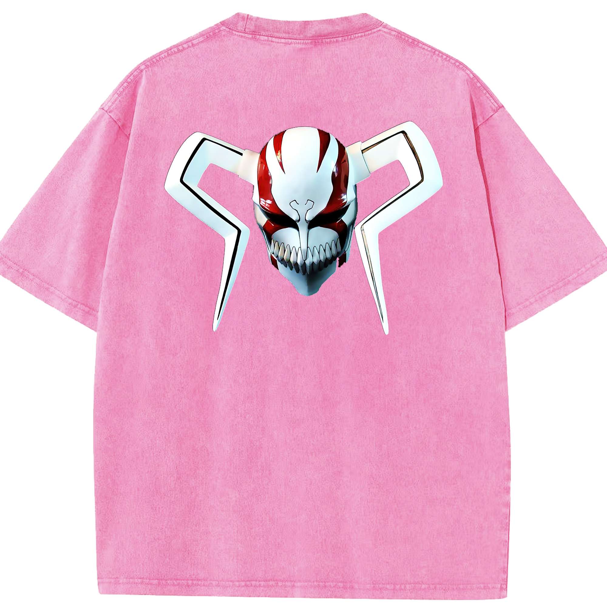 （画像用） ブリーチ 黒崎一護（くろさき いちご）BLEACH Kurosaki Ichigo 綿100% ヴィンテージ風 半袖Tシャツ（背面プリント）